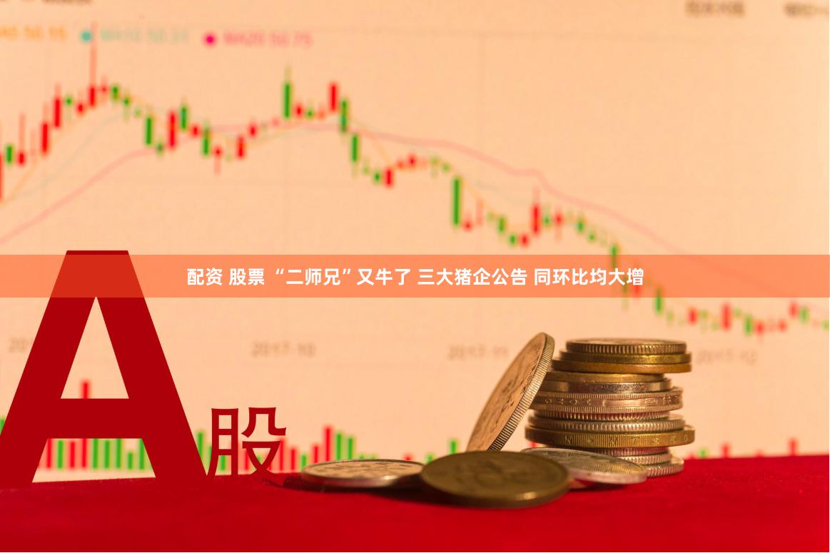 配资 股票 “二师兄”又牛了 三大猪企公告 同环比均大增