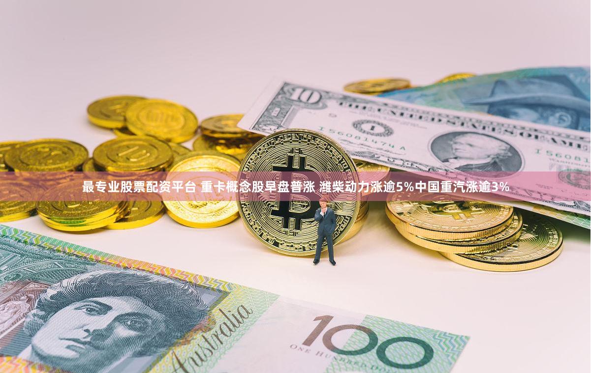 最专业股票配资平台 重卡概念股早盘普涨 潍柴动力涨逾5%中国重汽涨逾3%
