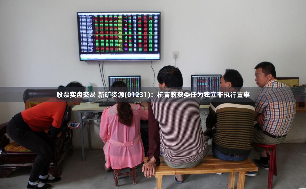 股票实盘交易 新矿资源(01231)：杭青莉获委任为独立非执行董事