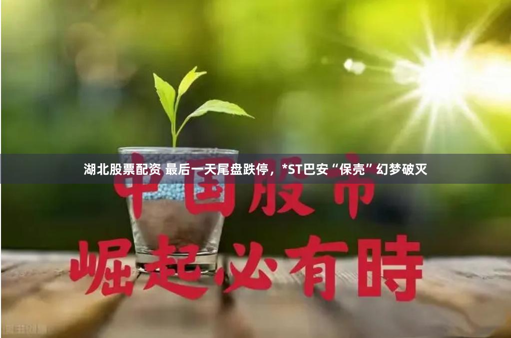 湖北股票配资 最后一天尾盘跌停，*ST巴安“保壳”幻梦破灭